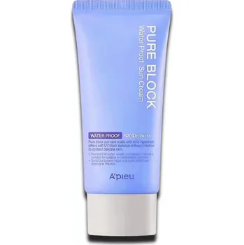 Přípravek na opalování A'Pieu - Pure Block Waterproof Sun Cream, SPF 50, PA+++ 50ml