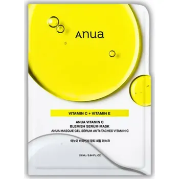 Pleťová maska Anua - Green Lemon Vita C Blemish Serum Mask 25ml