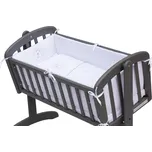 Kolébka s kompletní výbavou - Scarlett Ardi - šedá