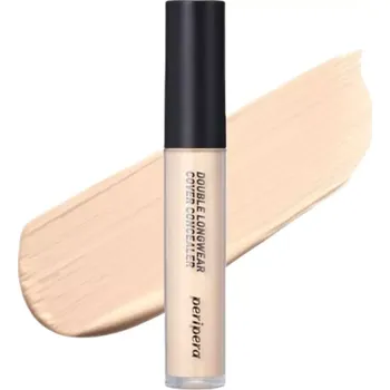 Korektor Peripera - Double Longwear Cover Concealer 5.5g - 01-Pure Ivory