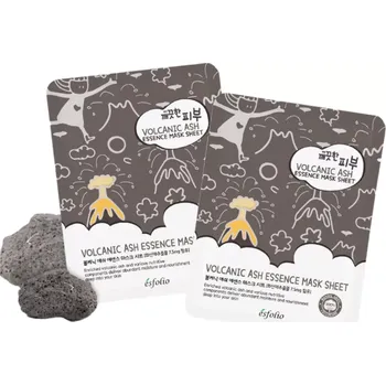 Pleťová maska Esfolio - Pure Skin Volcanic Ash Essence Mask 25ml