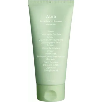 Přípravek na čištění pleti a oči Abib - Acne Foam Cleanser Heartleaf Foam 150ml