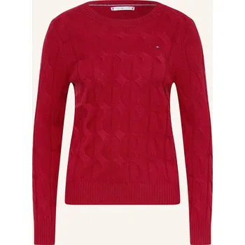 Dámský svetr Tommy Hilfiger Dámský Svetr, tmavě červená, 36