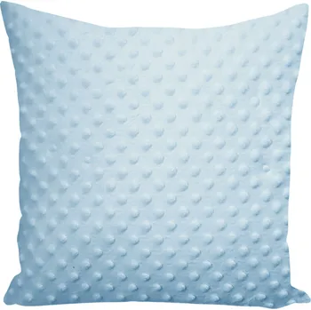 Příze Povlak na polštářek mikroplyš 40X40 cm, barva Sv. Modrá