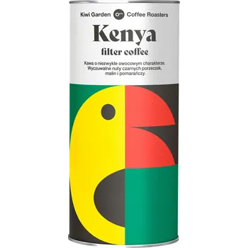 Káva Káva zrnková Kiwi Garden Coffee Roasters Arabica světlá Keňa 200 g