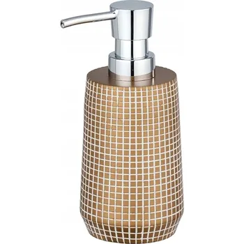 Dávkovač mýdla Ruční dávkovač mýdla stojící Wenko 270 ml žlutý