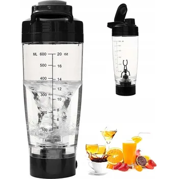 Shaker ELEKTRICKÝ SHAKER BLENDER ŠEJKR TĚSNÝ 600ML