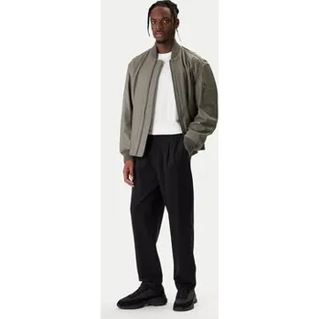 Pánská bunda BOSS Kožená bunda Jakri 50552151 Šedá Regular Fit 56