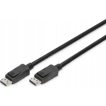 Video kabel Propojovací kabel DisplayPort se západkami 8K 30Hz UHD Typ DP/DP M/M černý 1m