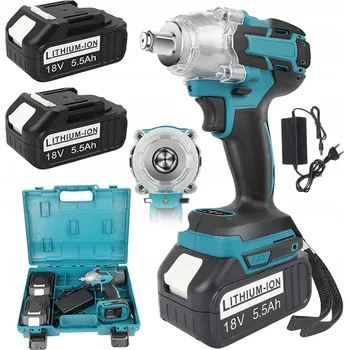 Aku Rázový Utahovák 850Nm YATO 2 baterie + brašna 2x 4,0Ah YT-8277935