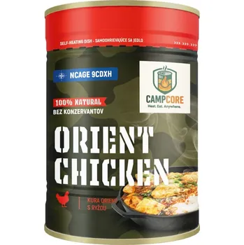 Campcore® Konzerva Orient Chicken / samoohřev, Barva: Vícebarevná