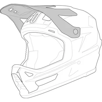 Cyklistická přilba iXS Štítek iXS TRIGGER MX 1.0 MIPS FF X1-590003-M36 černý XS-M