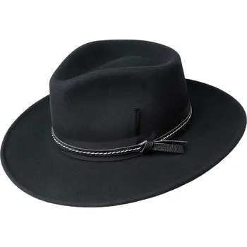 Klobouk Bailey Syden – elegantní černý klobouk s vyšší korunou Velikost: 57 cm (M)