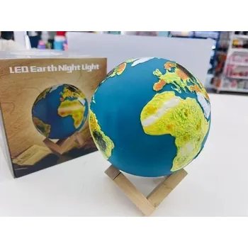 Dekorativní svítidlo NOČNÍ LED OSVĚTLENÍ GLÓBUS