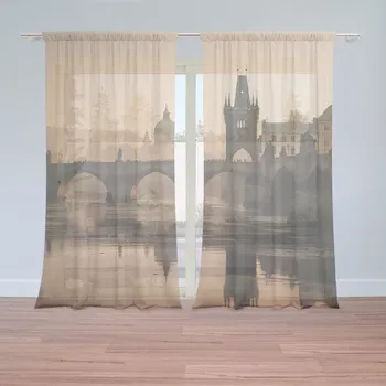 Záclona Sablio Záclony Praha Karlův most 1: 2ks 150x250cm