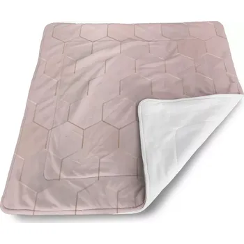 deka Sablio Deka pro miminko Rose gold - 80x100 cm