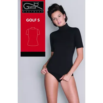 Dámská halenka Dámské tričko-rolák 2456S Golf S - GATTA BODYWEAR bílá S