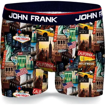 Boxerky Pánské boxerky John Frank JFBD339 Dle obrázku XL
