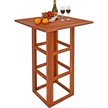 Jídelní stůl Barový stolek D3757 akácie Dekorhome