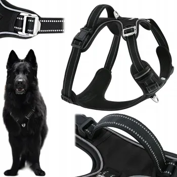 Postroj pro psa Netlačivé postroje pro psy HUGGY DOGGY typ guard L