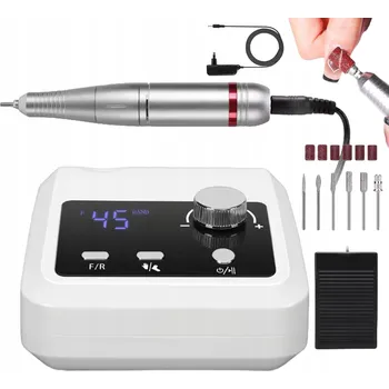 BRUSKA NA NEHTY ELEKTRICKÁ LEŠTIČKA S SADOU FRÉZ PILNÍK 45,000 RPM