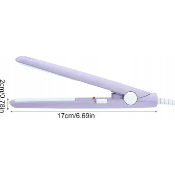 Žehlička na vlasy MINI ŽEHLIČKA NA VLASY NA VLASY DO KABELKY CESTOVNÍ KERAMICKÁ