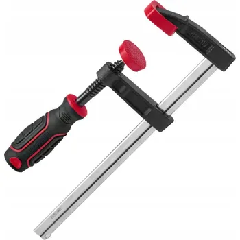 Truhlářská svěrka Šroubová svěrka 200 mm rozevření, 120 mm hloubka, silná truhlářská