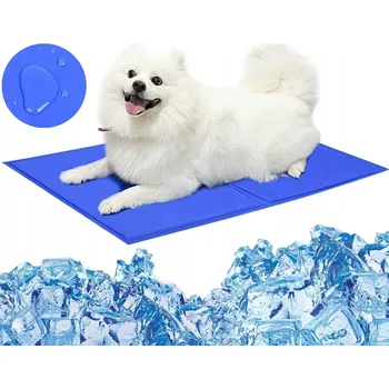 Pelíšek pro psa Chladicí Podložka pro Psy a Kočky Gelová Netoxická Samochladicí 40x50 cm