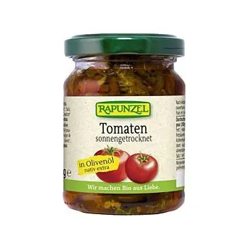 Hotové jídlo Rapunzel Rajčata sušená v olivovém oleji 120g bio BIO VEGAN BEZLEPEK Množství: 1 ks