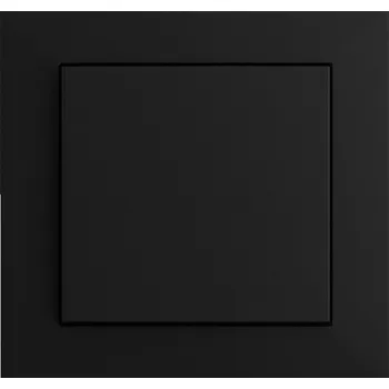 vypínač WESA Jednopólový vypínač světla černý