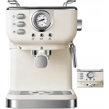 Kávovar POLOAUTOMATICKÝ ITALSKÝ KÁVOVAR VYSOKOTLAKÝ 1050W 20 BARŮ