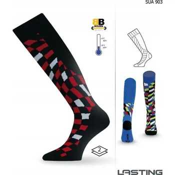 Pánské ponožky PONOŽKY LASTING SUA 903 SNOWBOARDOVÉ, M
