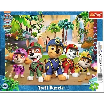 Puzzle Vkládací puzzle 25 dílků – PAW PATROL