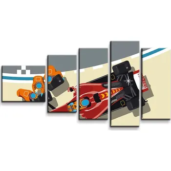 Obraz Sablio Obraz - 5-dílný Formule - 100x60 cm