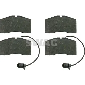 Brzdová destička Sada brzdových destiček, kotoučová brzda SWAG 30 91 6528