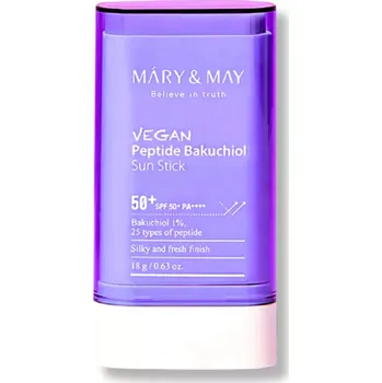 Přípravek na opalování Mary and May - Vegan Peptide Bakuchiol Sun Stick 18g