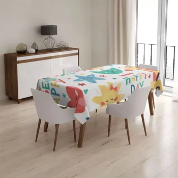 ubrus Sablio Ubrus Happy day - 130x130 cm