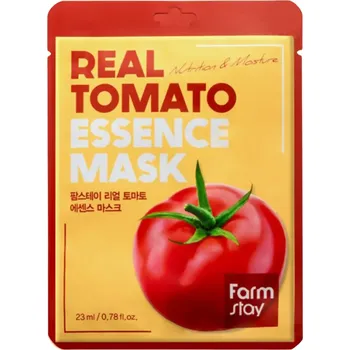 Pleťová maska Farmstay - Real Tomato Nutrition & Moisture Essence Mask 23ml