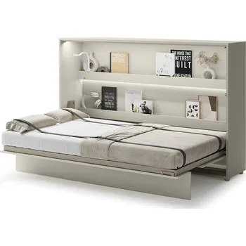 Postel Sklápěcí postel nízká 120 Bed Concept - Lenart Kašmír 211x137 cm