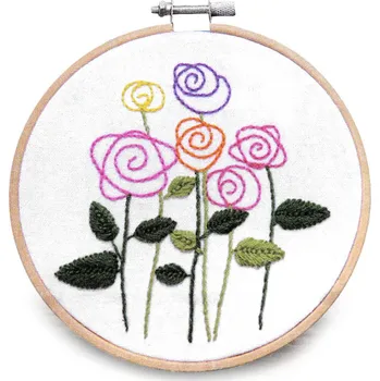 Vyšívací vzor Dětská dárková sada na vyšívání s předtištěným motivem, střední, 2 viz foto