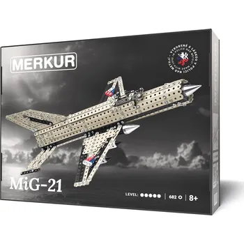 Stavebnice Merkur Merkur - Stíhač Mig 21, 682 dílků - expresní doprava