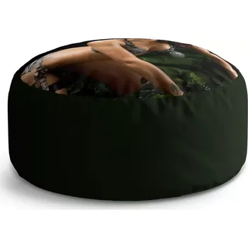 Taburet Sablio Taburet Circle Svůdná žena: 38x48 cm