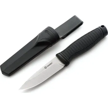 lovecký nůž Ganzo® Nůž s pevnou čepelí G806 Ganzo®, Barva: Černá, Varianta: Stříbrná čepel – Satin