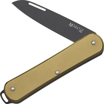 kapesní nůž Fox Knives® Zavírací nůž Vulpis Fox Knives®, Barva: Bronze Brown, Varianta: Černá čepel