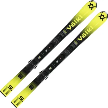 Sjezdové lyže dětský set Völkl Racetiger Jr, yellow+Marker vMotion Jr. 4.5, 25/26 - 120cm 105184