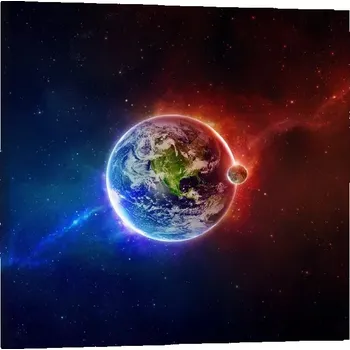 Obraz Sablio Obraz Planeta Země - 50x50 cm