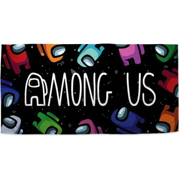 Osuška Sablio Ručník AMONG US Levitující ve vesmíru - 50x100 cm