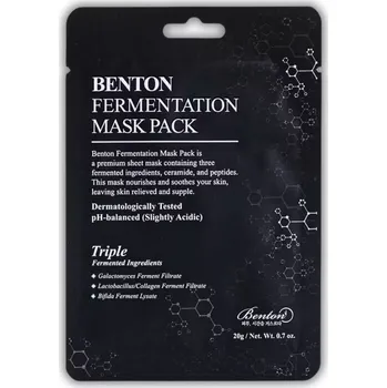 Pleťová maska Benton - Fermentation Mask Pack 20g