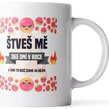 Sablio Hrnek Štveš mě 365 dní v roce - 890 ml - XXL