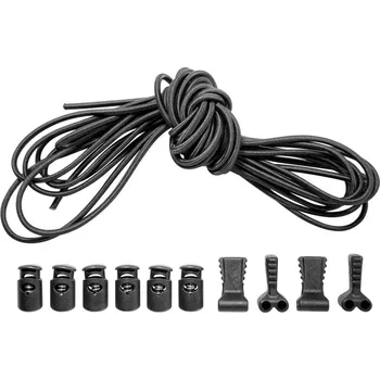 turistický batoh Tasmanian Tiger® Upevňovací sada Bungee Cord Tab Set Tasmanian Tiger®, Barva: Černá